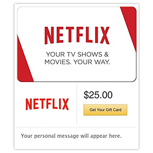 Cartão Netflix 25$ (Envio por Email)