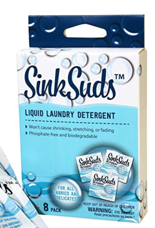 travel laundry detergent