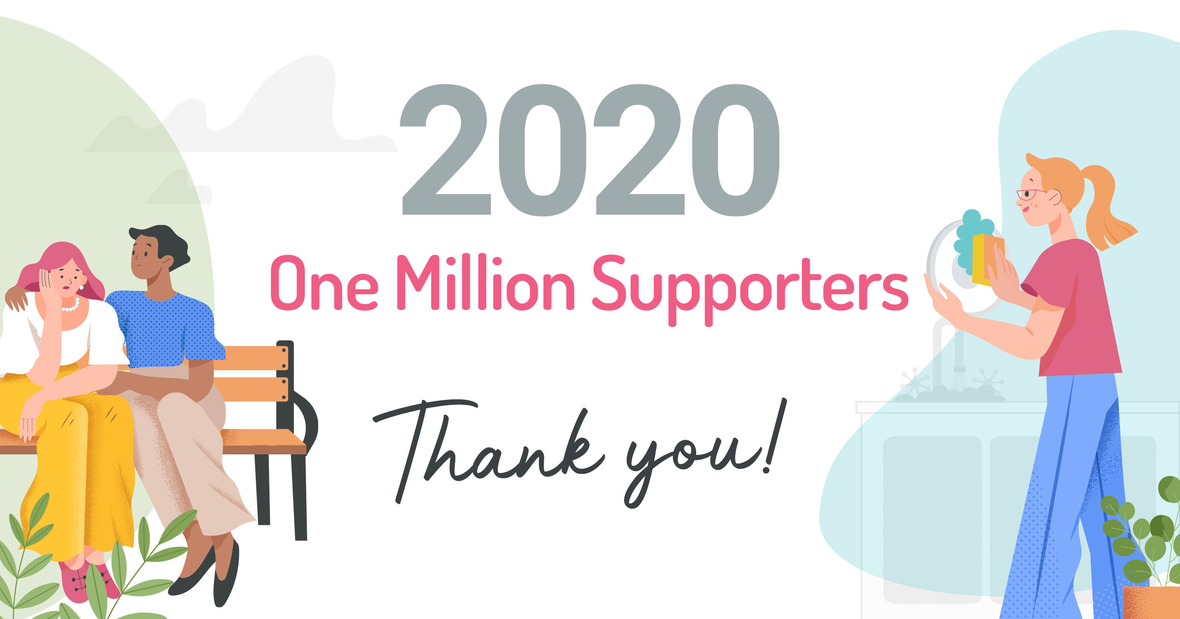 One Million Thanks, One Million Supporters