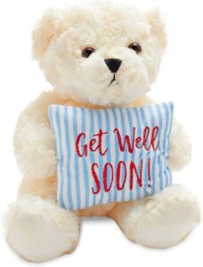 cute stuffed animal for someone with a broken leg