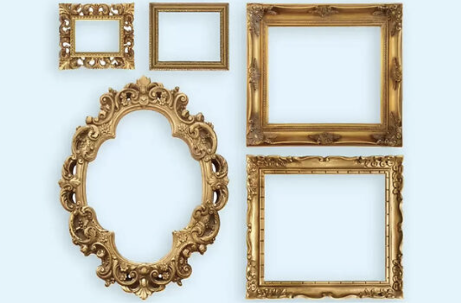 various antique gold frames perfect for keeping memories close at hand gift for parent with dementia