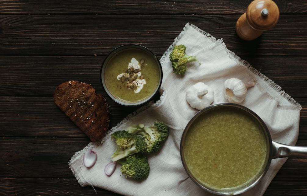 fresh broccoli soup